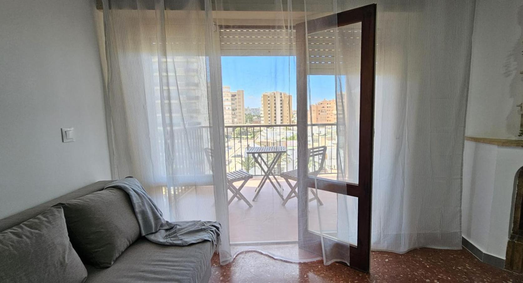 Appartement Pequeno Apartamento Con Vistas Al Mar à Roquetas de Mar Extérieur photo