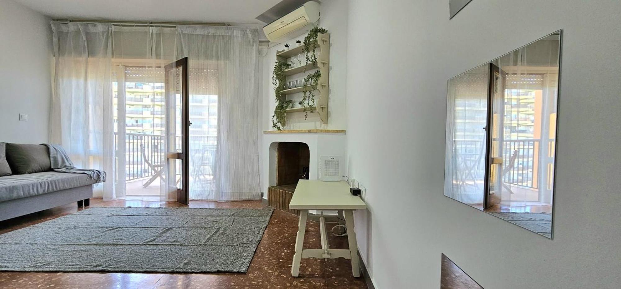 Appartement Pequeno Apartamento Con Vistas Al Mar à Roquetas de Mar Extérieur photo
