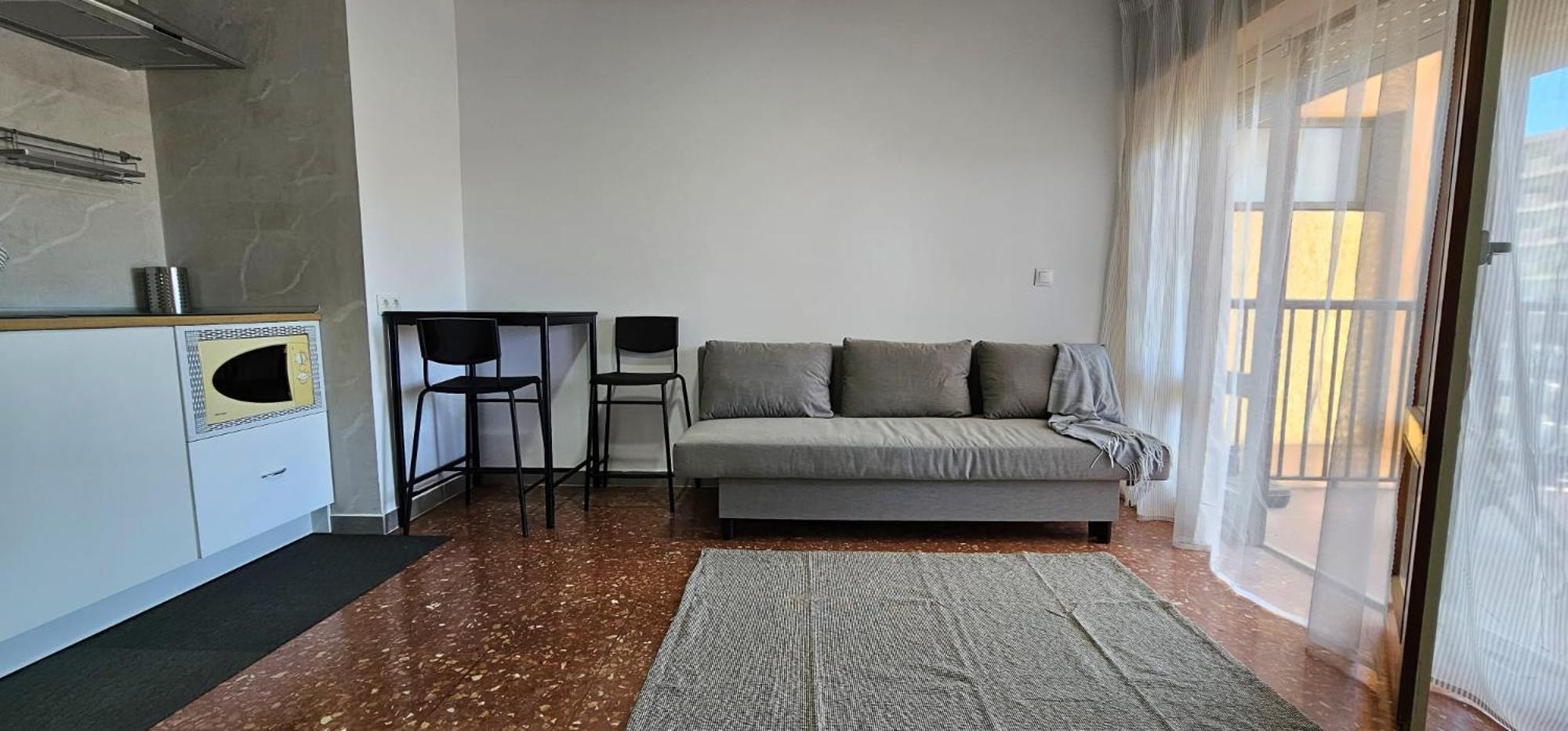 Appartement Pequeno Apartamento Con Vistas Al Mar à Roquetas de Mar Extérieur photo