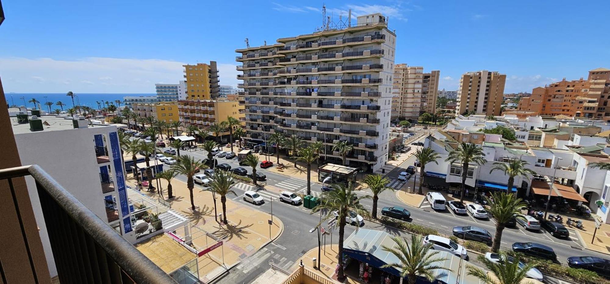 Appartement Pequeno Apartamento Con Vistas Al Mar à Roquetas de Mar Extérieur photo